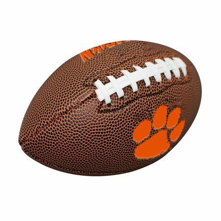 LOGO BRANDS Clemson Mini Size Composite Football 123-93MC-1